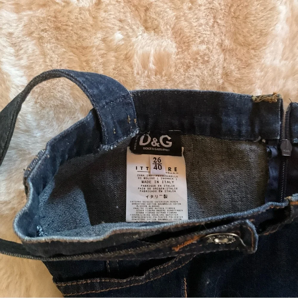 D&G Dark Denim Dress - Picture 3 of 4